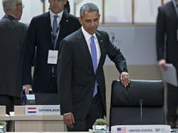 Obama remarca que el principal reto del Mundo en materia nuclear es el riesgo de que terroristas obtengan armas de ese tipo. EFE / A. Harrer