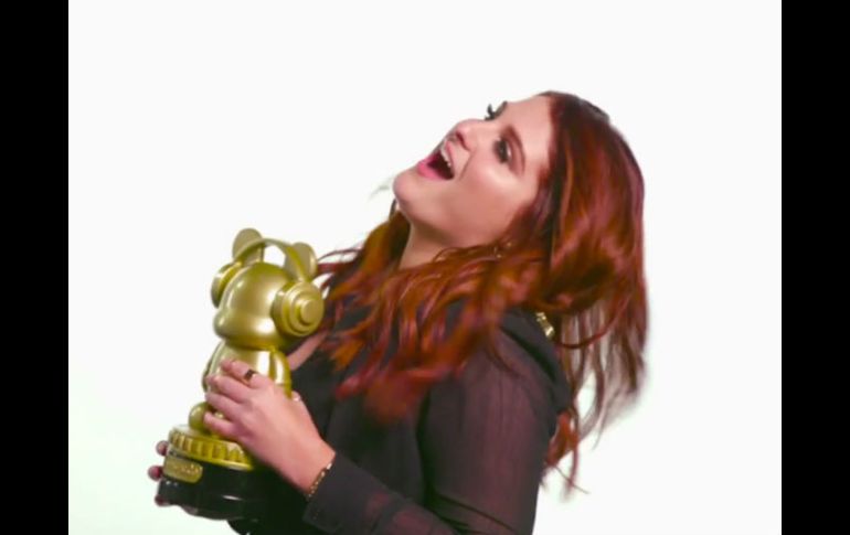 Meghan Trainor cuenta con dos nominaciones: Mejor Artista Femenino y La canción que más te hace sonreír Better when I'm dancing. TWITTER / @radiodisney