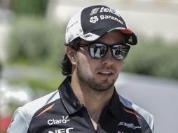 El mexicano Sergio Pérez y Nico Hulkbenberg son los dos pilotos de Force India. EFE / V. Xhemaj