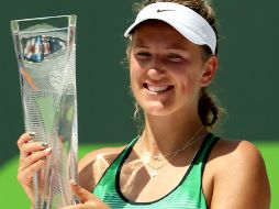 Vika dejó un paso impresionante en Miami al ganar sus seis partidos en sets corridos. AFP / M. Stockman