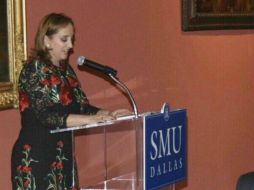 Ruiz Massieu felicitó a la SMU por su iniciativa y la consolidación del nuevo Centro de Estudios. FACEBOOK / Claudia Ruiz Massieu