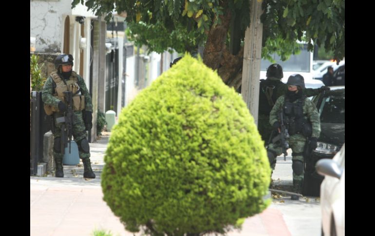 Alberto Castillo fue detenido por fuerzas federales durante un operativo en la colonia Providencia, en Guadalajara. EL INFORMADOR / R. Tamayo