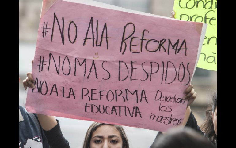 Casi 200 maestros fueron despedidos por no presentar la evaluación docente. EL INFORMADOR / ARCHIVO