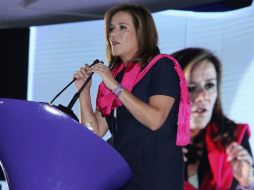 Margarita Zavala acompañó al candidado del PAN a la gubernatura de Aguascalientes. SUN / ARCHIVO