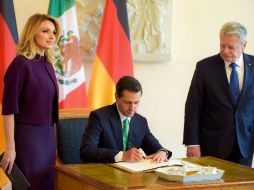 Enrique Peña Nieto realiza visita de estado en tierras germanas. EFE / ESPECIAL