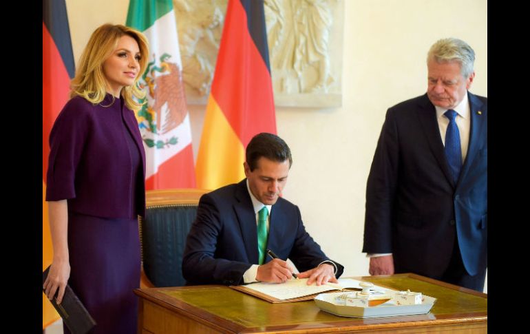 Enrique Peña Nieto realiza visita de estado en tierras germanas. EFE / ESPECIAL