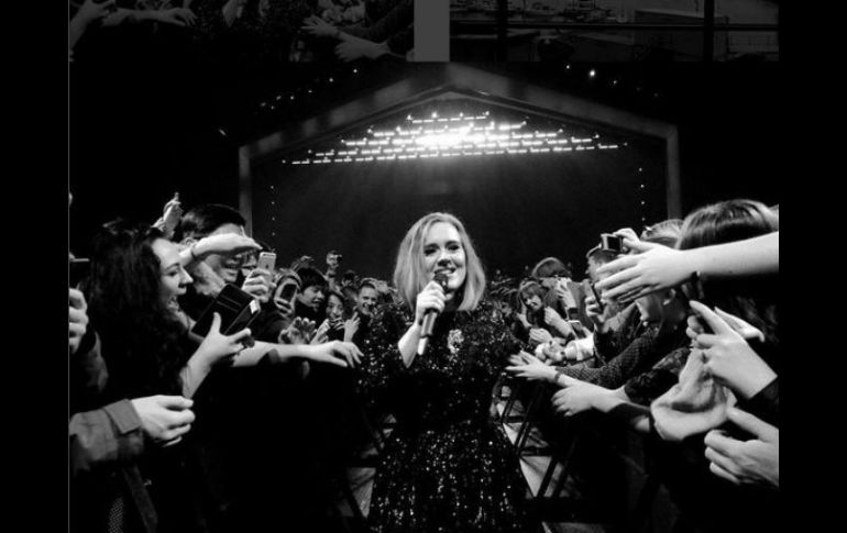 La cantante se encuentra en la gira de su álbum más reciente. INSTAGRAM / adele