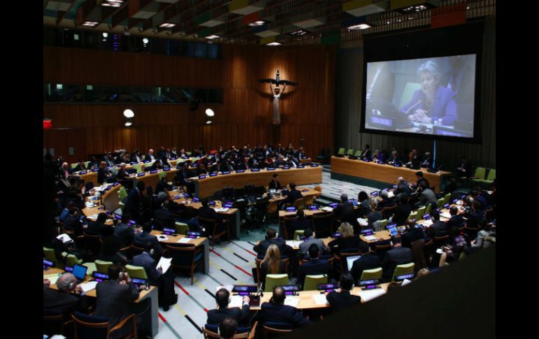 El secretario general es electo por la asamblea de 193 miembros. AFP / K. Betancur