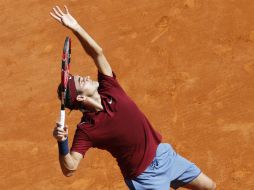 Roger jugó su primer partido desde el Abierto de Australia. AFP / V. Hache