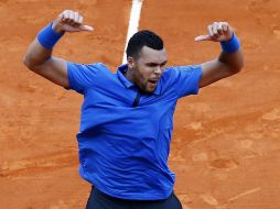 Jo Wilfried Tsonga dio cuenta del español Pablo Carreño Busta por parciales de 7-6 (71) y 7-6 (75). AFP / V. Hache