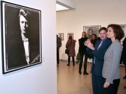 Tomadas con una polaroid, sus instantáneas en blanco y negro retrataron a grandes ídolos. AFP / J. Dermathon