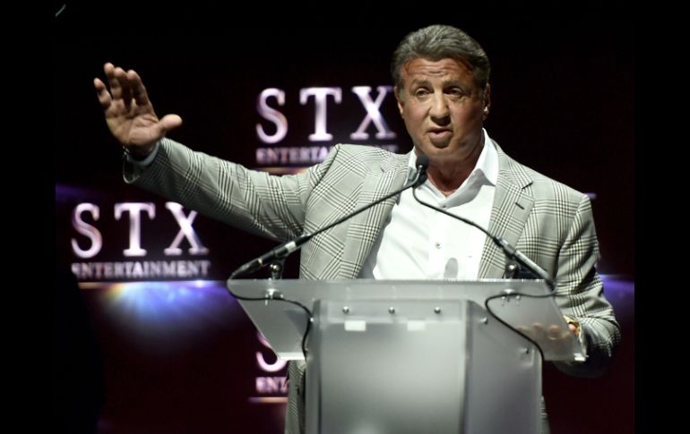 El panel del nuevo estudio estuvo apadrinado por Sylvester Stallone, entre otras estrellas. ESPECIAL / Cortesía Getty Images para CinemaCon