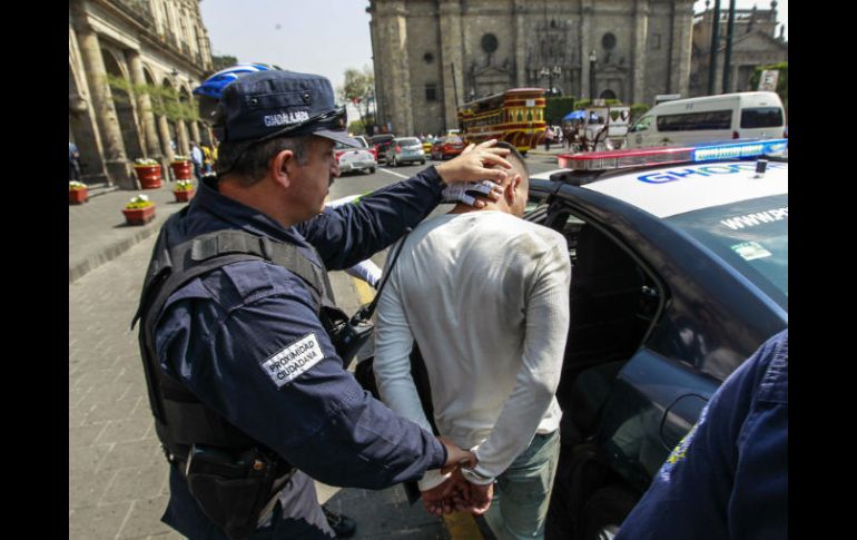 De 237 detenidos en Guadalajara por delitos de alto impacto, 115 han sido liberados por la fiscalía. EL INFORMADOR / ARCHIVO