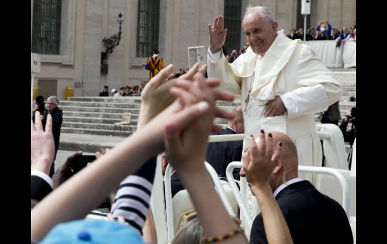 Dijo en su audiencia pública que ser cristianos no 'nos hace impecables'. AP / A. Medichini