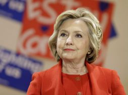 Hillary Clinton critica los planteamientos que fomentan la intolerancia, el miedo y la ansiedad. AP / S. Wenig