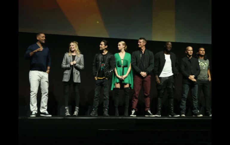 El reparto de 'Escuadrón Suicida' toma el escenario de CinemaCon. ESPECIAL / Cortesía Getty Images para CinemaCon