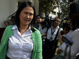 Keiko Fujimori disputará el próximo 5 de junio la segunda vuelta de las elecciones, donde ya se impuso este fin de semana. AFP / ARCHIVO