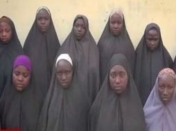 El video fue exhibido ayer en la capital de Borno, Maiduguri, a madres de varias escolares desaparecidas. TWITTER / @InfobaeAmerica