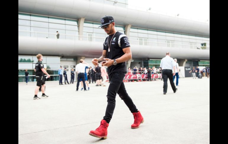 Lewis está motivado y confiado de poder ganar pese a castigo. AFP / J. Eisele