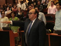 Francisco Castillo reconoció que no cuenta con experiencia judicial. TWITTER / @LegislativoJal