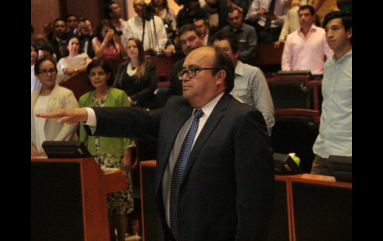 Francisco Castillo reconoció que no cuenta con experiencia judicial. TWITTER / @LegislativoJal