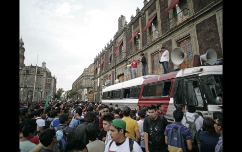 A pesar de que algunas escuelas cerraron este jueves, el Politécnico trabaja de manera normal, informa. SUN / I. Stephens