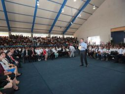 Reiteró que el Politécnico es un Órgano desconcentrado de la SEP que no cambia. TWITTER / @aurelionuno