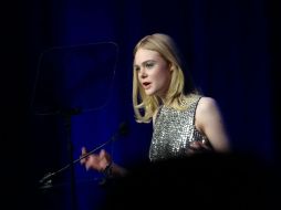 Estrenarán 'The Neon Demon' en mayo, pero CinemaCon proporciona un vistazo presentado por su estrella, Elle Fanning. ESPECIAL / Cortesía Getty Images para CinemaCon