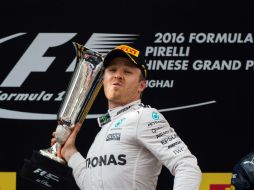 La victoria de hoy fortalece la posición como líder de la clasificación para Rosberg, que ya suma 75 puntos. EFE / D. Azubel