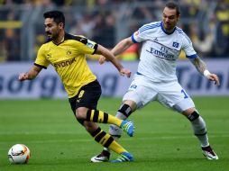 El jugador en un partido contra Hamburgo. AFP / P. Stollarz