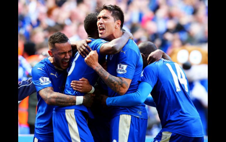 Leicester está primero con ocho puntos de ventaja sobre Tottenham. EFE / T. Keeton