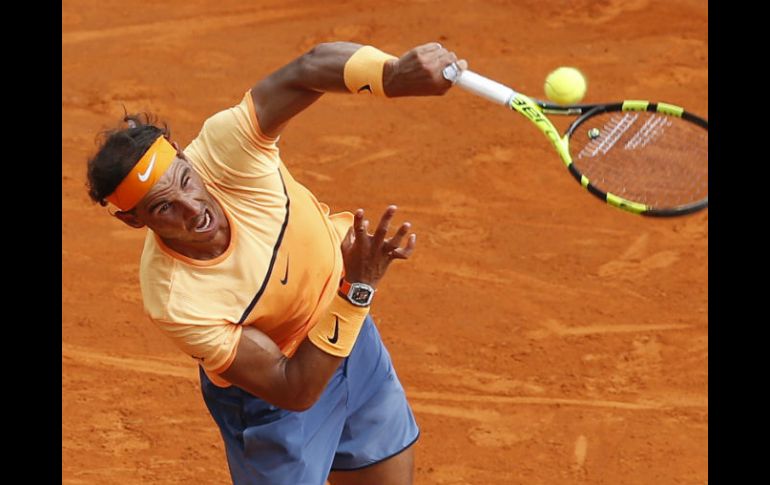 Rafa Nadal logró el título 68 de su carrera, en dos horas y 46 minutos. AFP / V. Hache