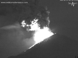 Esto obliga a la población a tomar medidas como guardar agua y alimentos. ESPECIAL / @webcamsdemexico