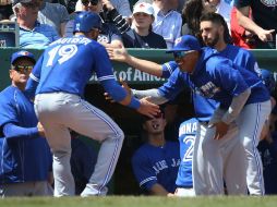 Toronto logró levantar al final del juego y llevárselo. AFP / A. Glanzmann