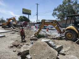 Los trabajos en Lázaro Cárdenas y 18 de Marzo ayudarán a resolver los problemas de inundación. EL INFORMADOR / ARCHIVO