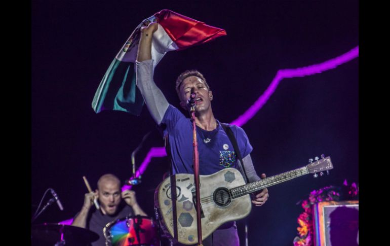 Coldplay cerró este domingo el tramo latinoamericano de su gira 'A Head Full of Dreams'. SUN / ARCHIVO