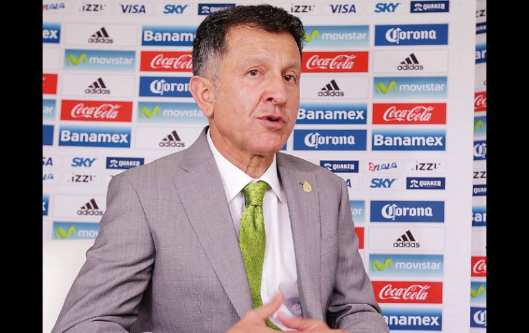 Juan Carlos Osorio tiene clara la meta para la Copa América. SUN /