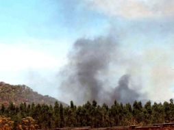 El enfrentamiento se registró entre comuneros de Doxey y Tlahuelilpan. Algunas casas en el cerro no han sido desalojadas. EL INFORMADOR / ARCHIVO