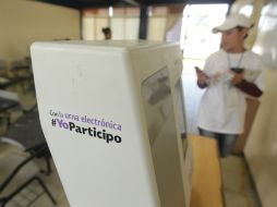 Más de siete mil personas votaron en las urnas electrónicas el fin de semana pasado. EL INFORMADOR / ARCHIVO