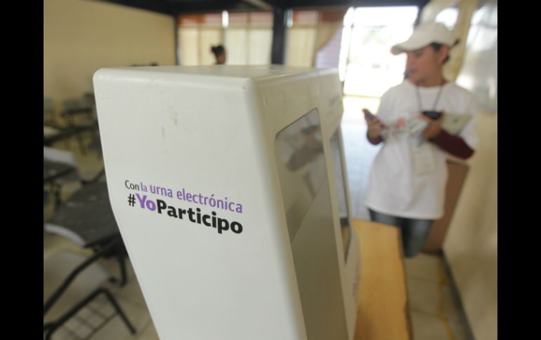 Más de siete mil personas votaron en las urnas electrónicas el fin de semana pasado. EL INFORMADOR / ARCHIVO