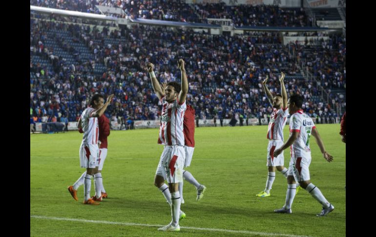 El dominio necaxista fue mucho mayor gracias a que el cuadro tamaulipeco se desordenó. MEXSPORT / ARCHIVO