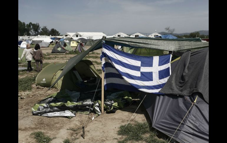 Los sobrevivientes fueron albergados en Kalamata, Grecia, para ser procesados. EFE / K. Tsironis