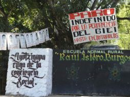 Los expertos independientes enfatizan que no existen evidencias que vinculan a la escuela de Ayotzinapa con el crimen. SUN / ARCHIVO