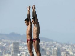 Por otro lado, Iván García y Germán Sánchez cierran en sexto lugar en la plataforma de 10 metros. AFP / ARCHIVO