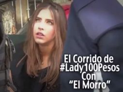 El corrido que circula en las redes socuales narra todos los hechos que realizó la joven de 18 años. YOUTUBE / PaparazziNius