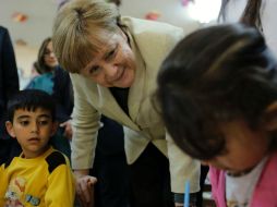 La visita de Merkel dará a la canciller la oportunidad de conocer de primera mano la situación de los sirios en Turquía. AFP /