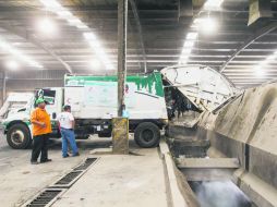 Apoyo. La planta se usa para que los residuos se transporten en góndolas al tiradero de Los Laureles. EL INFORMADOR / P. Franco