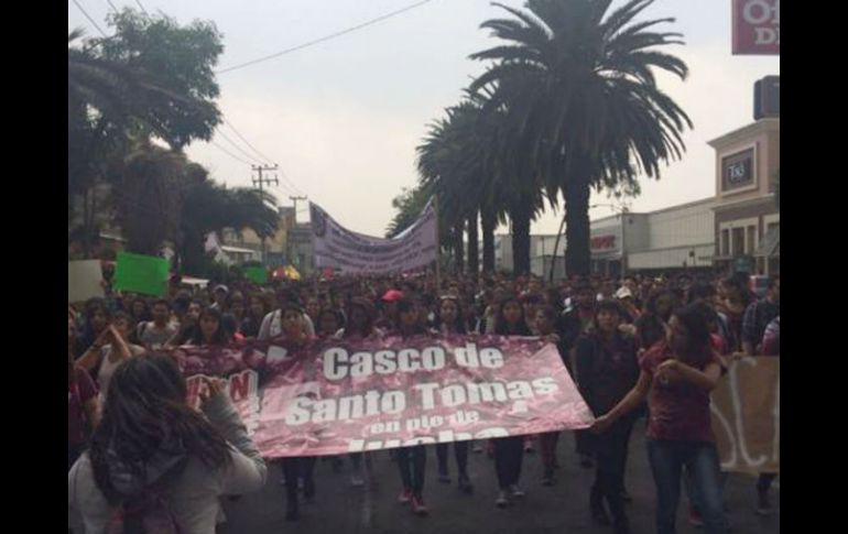 Los estudiantes presentaron un pliego petitorio acordado el fin de semana pasado y demandan una mesa de trabajo. SUN / ARCHIVO