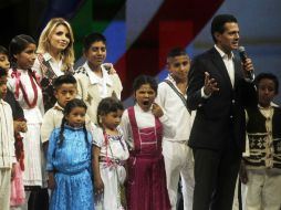 El Presidente Enrique Peña Nieto y su esposa dieron a los empresarios la bienvenida al Tianguis Turístico 2016. EL INFORMADOR / E. Barrera