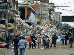 'Cientos de vidas se han perdido por construcciones de pésima calidad', escribió el presidente en su cuenta de Twitter. AP / M. Dueñas